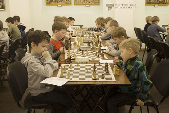 Шахматный турнир СПБ среди детей до 9 лет